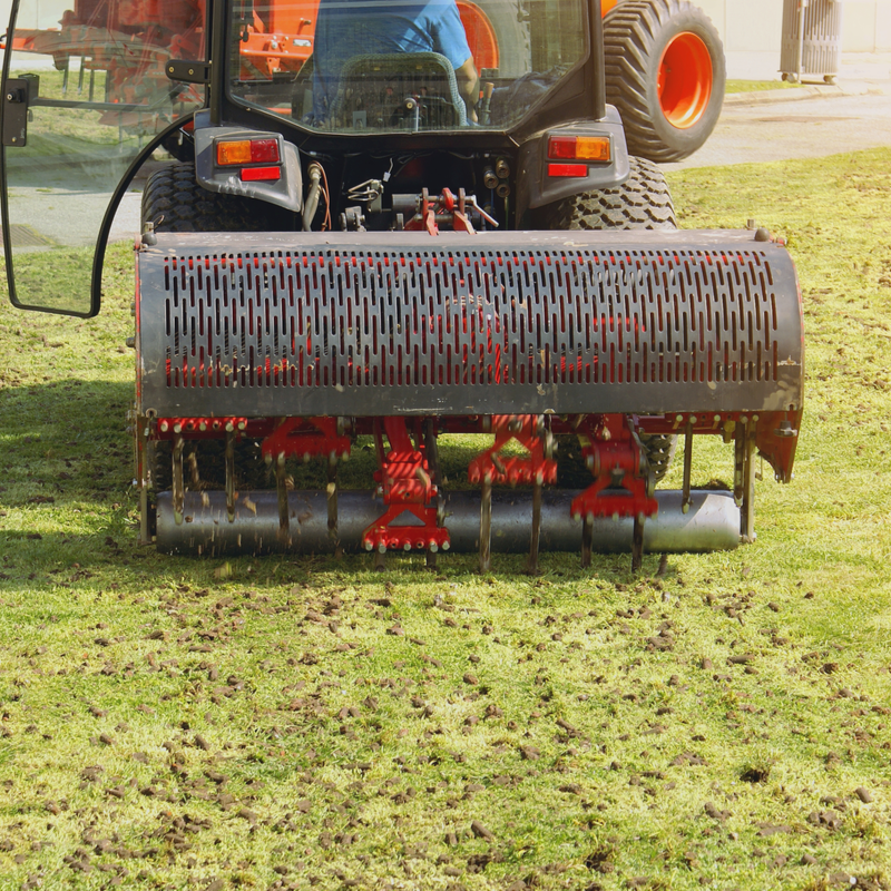 lawn aeration machine